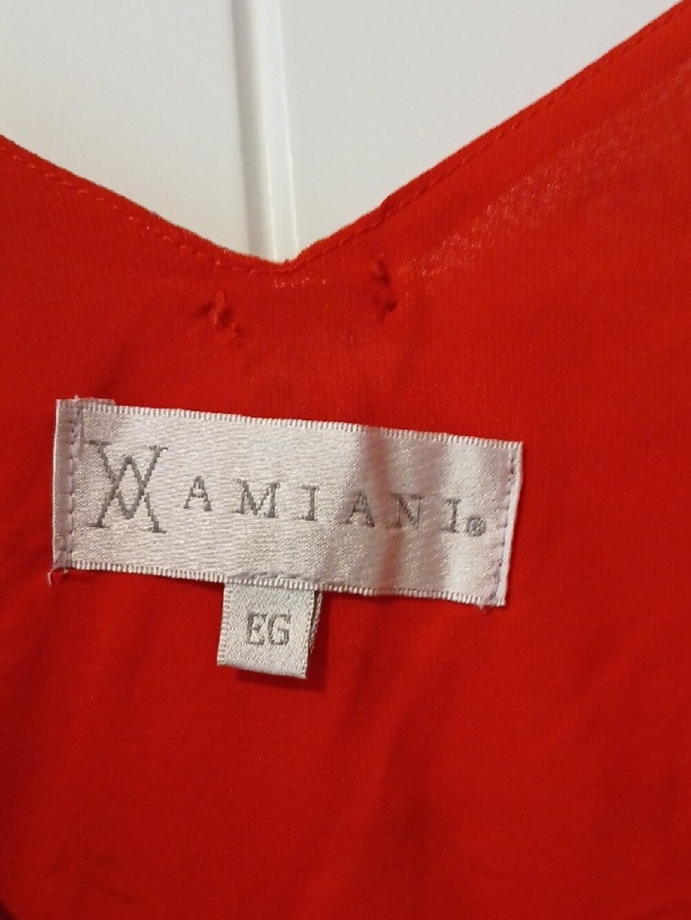 Red Floral Midi Dress with Ruffle Detail - Picture 2 of 5